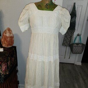 Boho Prom Gown (70s) Handmade